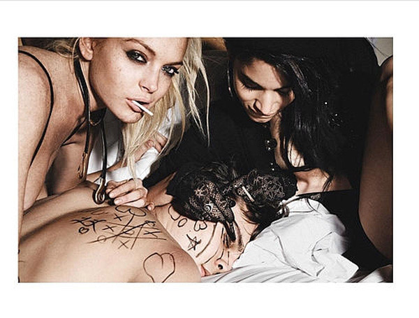 Откровенная фотосессия обнаженной Линдси Лохан в журнале MUSE